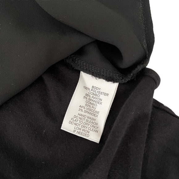 Lola & Sophie Faux Leather Piping Boat Neck Top - Picture 12 of 12